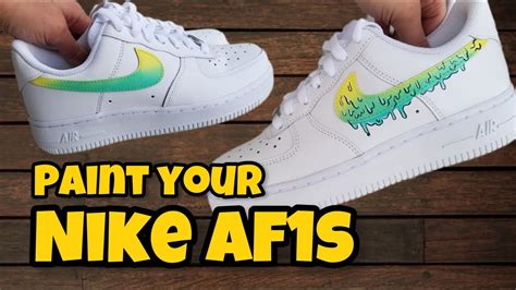 nike air force bemalen welche farbe|Nike af1s paint instructions.